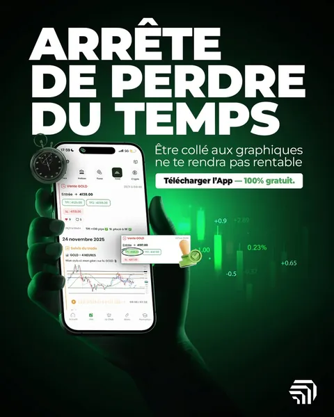 Publicité Meta Ads Passion Trade : « Arrête de perdre du temps »