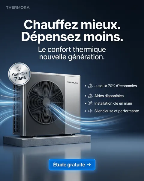 Publicité Meta Ads (maison et énergie) : « Chauffez mieux, dépensez moins »